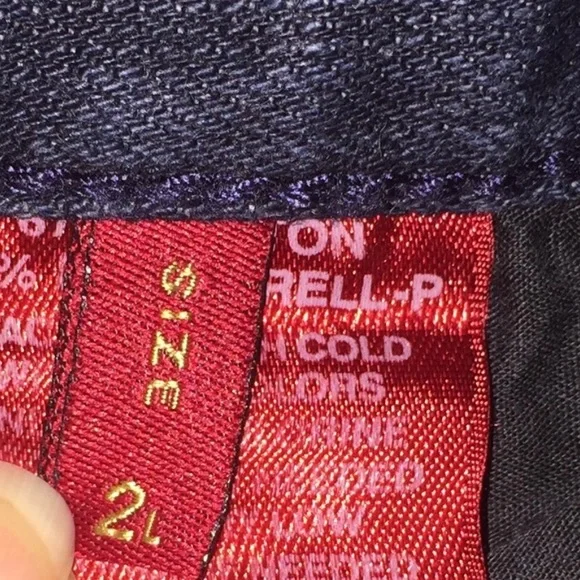 Express Jeans Stella Boot Leg Size 2L Long Denim - Picture 9 of 13